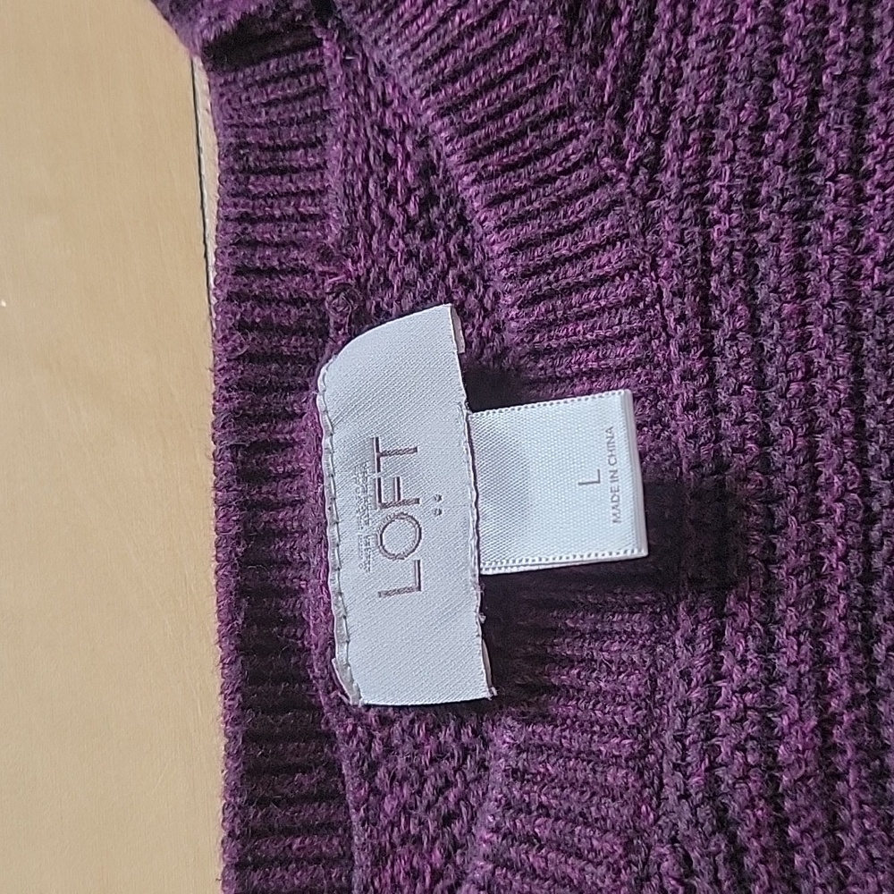 Loft Sweater- size large - Picture 2 of 3